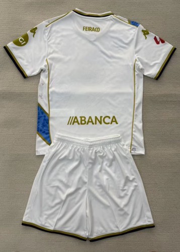25-26 La Coruna Third Kids Soccer Jersey 1:1 Thai Quality