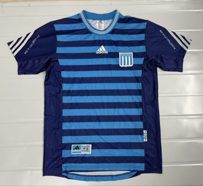 1999-2000 Racing Club Away Retro Soccer Jersey