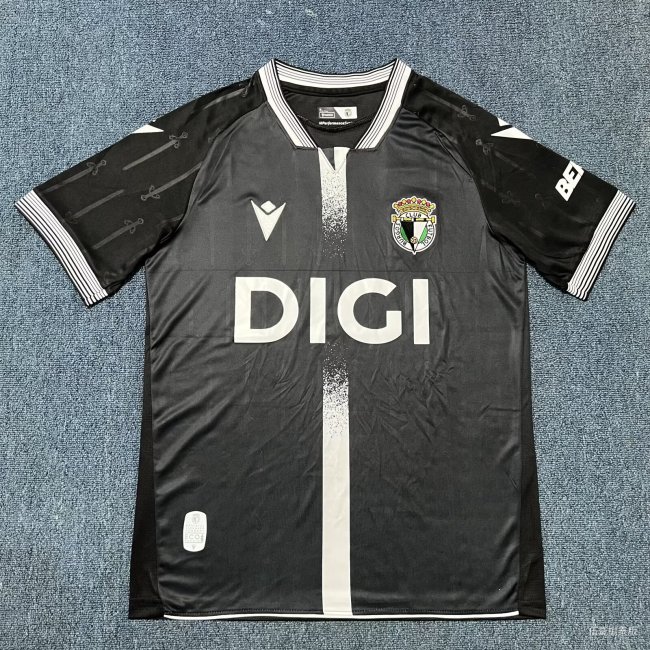 25-26 Burgos CF Away Fans Soccer Jersey 1:1 Thai Quality