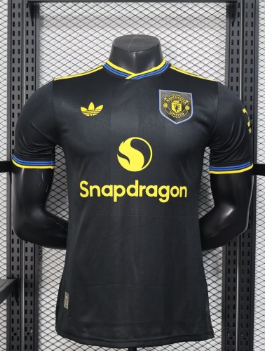 25-26 Man Utd Third Player Version Soccer Jersey