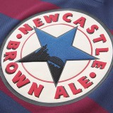 1995-1996 Newcastle Away Long Sleeve Retro Soccer Jersey