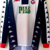 1999-2001 Red Star Away Retro Long Sleeve Soccer Jersey