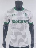 25-26 Sporting Lisbon Away Player Version Soccer Jersey
