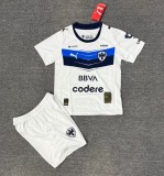25-26 Monterrey Away Kids Soccer Jersey 1:1 Thai Quality