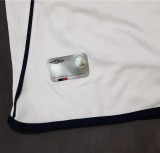 2002 England Home White Retro Soccer Jersey