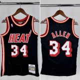 2013-2014 HEAT WADE #3 Black Retro Top Quality Hot Pressing NBA Jersey