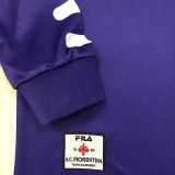 1998-1999 Fiorentina Home Retro Long Sleeve Soccer Jersey