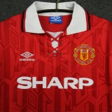 1993-1994 Man Utd Home Retro Soccer Jersey
