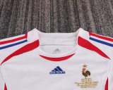 2006 France Away Retro Kids Soccer Jersey