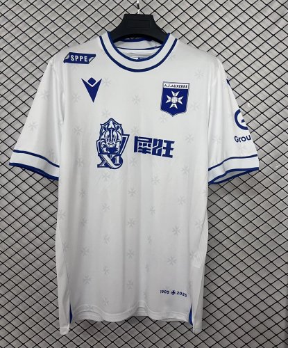 25-26 AJ Auxerre Home Fans Soccer Jersey 1:1 Thai Quality
