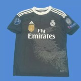 2014-2015 RMA Third Black Retro Soccer Jersey