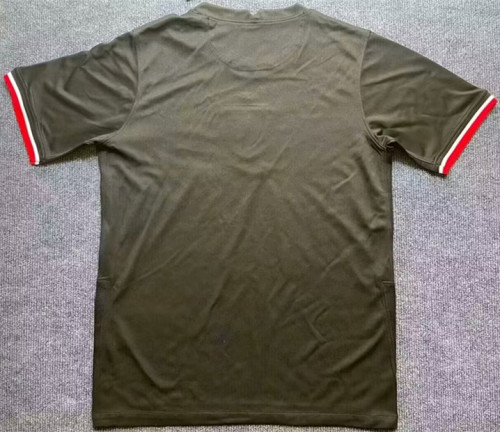 2021 England Exposure Edition Black Fans Soccer Jersey