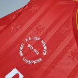 1985-1986 LIV Home Retro Soccer Jersey