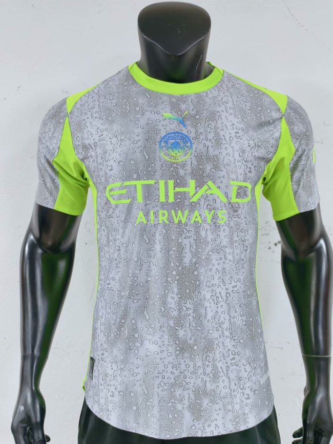 25-26 Man City Third Player Version Soccer Jersey
