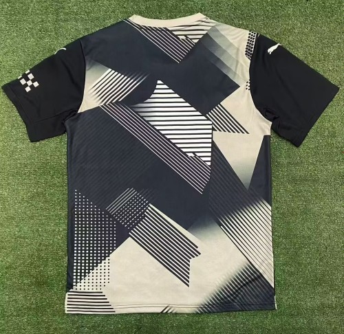 25-26 Man City Black Yellow Concept Edition Fans Soccer Jersey