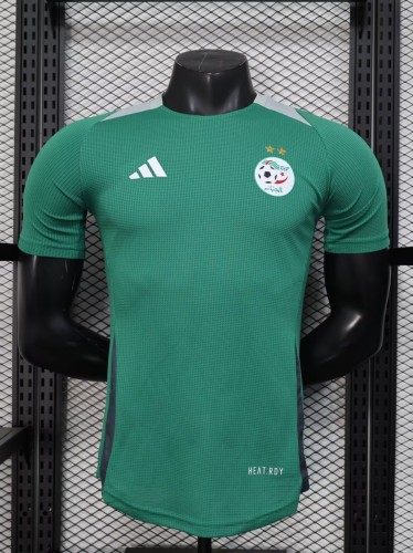 25-26 Algeria Green Player Version Training shirts
