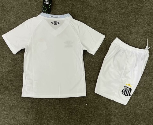 25-26 Santos FC Home Kids Soccer Jersey