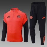 25-26 Bayern High Quality Half Pull Tracksuit
