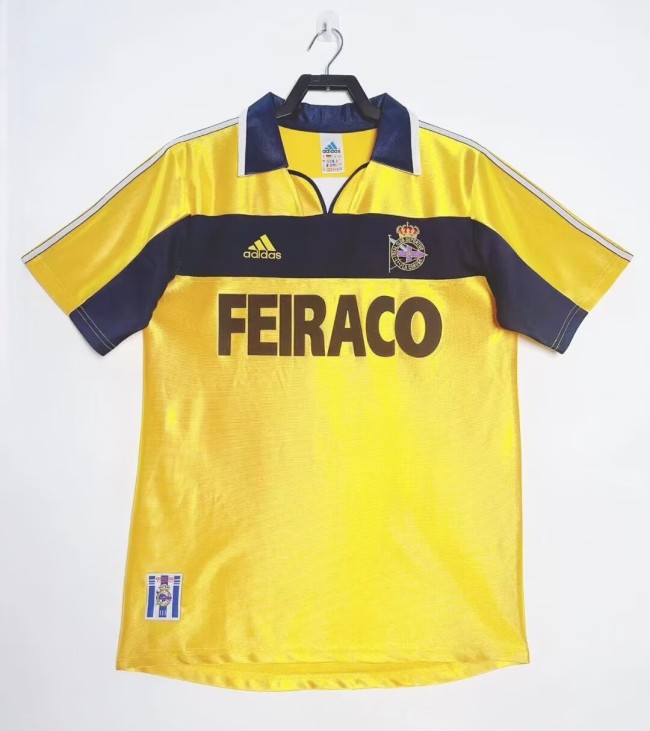 1999-2000 La Coruna Third Retro Soccer Jersey