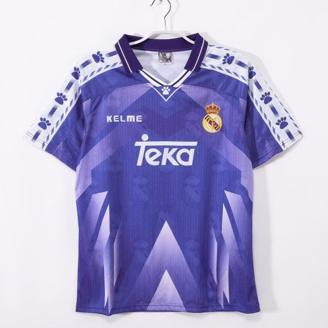 1996-1997 RMA Away Retro Soccer Jersey