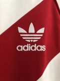 1986 River Plate White Retro Soccer Jersey