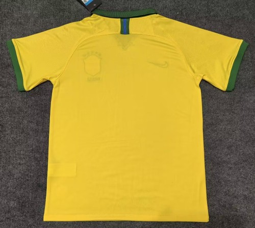 2019-2020 Brazil Home Retro Soccer Jersey