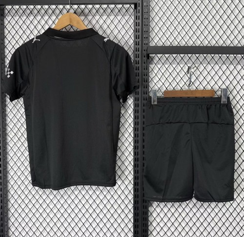 25-26 Man City Away Kids Soccer Jersey