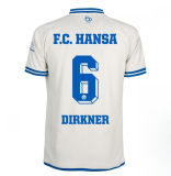 25-26 Hansa Rostock Away Fans Soccer Jersey 1:1 Thai Quality