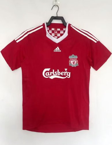 2008-2009 LIV Home Retro Soccer Jersey