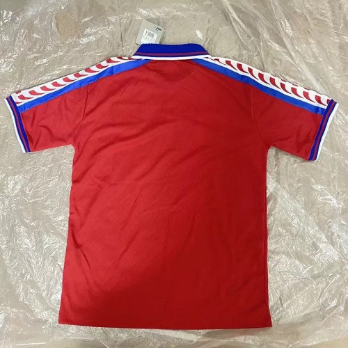 1996 Czech Home Retro Soccer Jersey