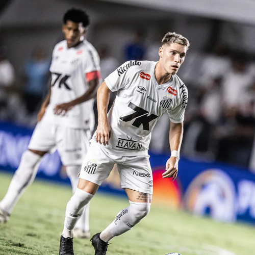 25-26 Santos FC Home Prints Sponsor Fans Soccer Jersey*全广告