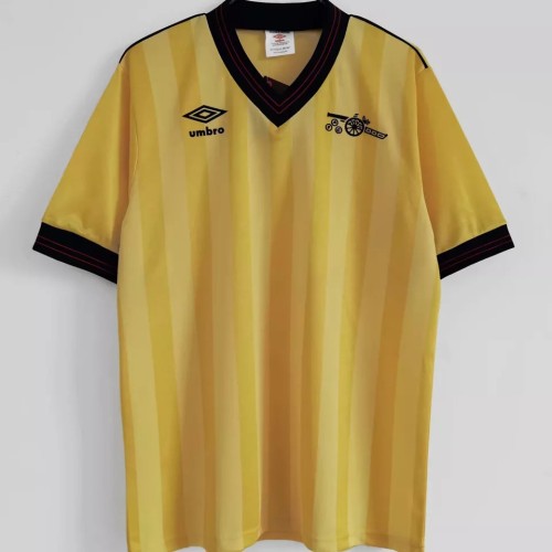 1983-1986 ARS Away Yellow Retro Soccer Jersey
