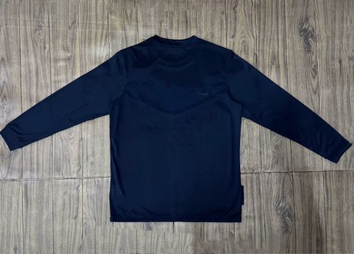 2009-2010 Man Utd Away Long sleeves Retro Soccer Jersey