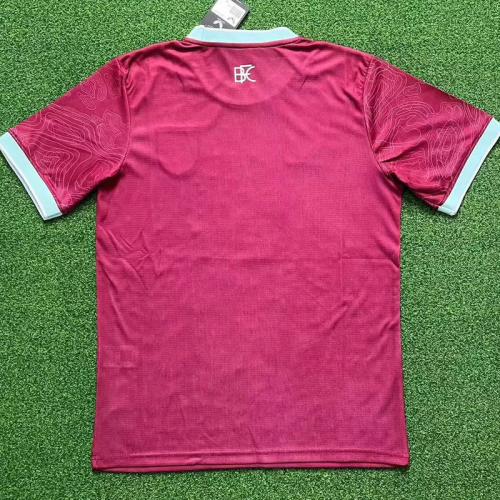 25-26 Burnley Home Fans Soccer Jersey 1:1 Thai Quality