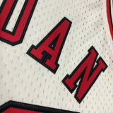 1998 BULLS JORDAN #23 White Retro Top Quality Hot Pressing NBA Jersey