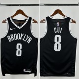 24-25 NETS Top Quality Hot Pressing NBA Jersey