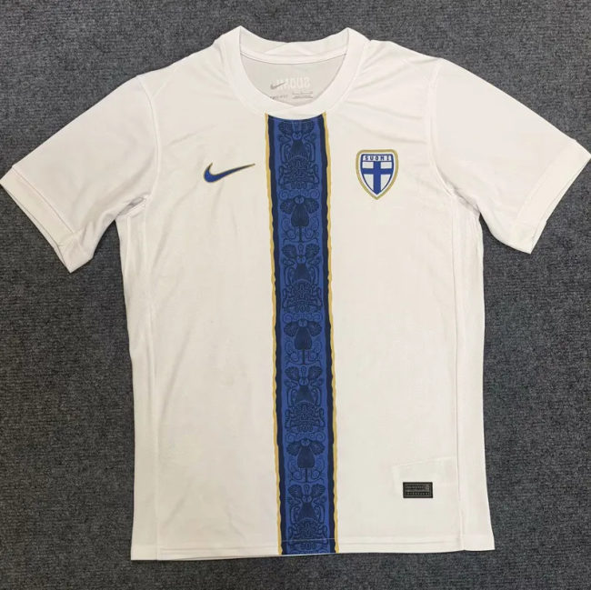 25-26 Finland Home Fans Soccer Jersey