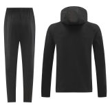 2025 AD Black Jacket Tracksuit