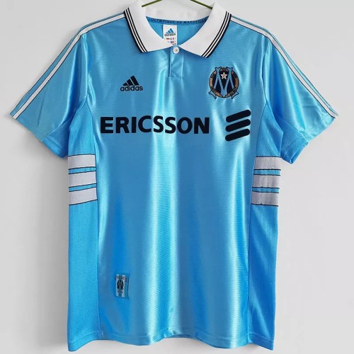 1998-1999 Marseille Away Retro Soccer Jersey