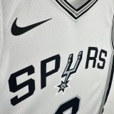 24-25 SA Spurs  Top Quality Hot Pressing NBA Jersey