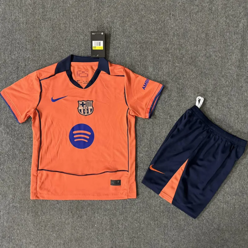25-26 BAR Orange Special Edition Kids Soccer Jersey