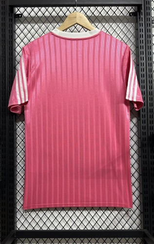2025 AD Casual Pink Fans Training shirts *三叶草