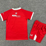 25-26 Middlesbrough Home Kids Soccer Jersey 1:1 Thai Quality
