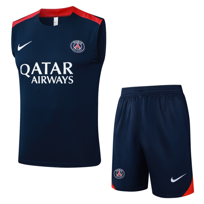 25-26 PSG High quality Tank Top And Shorts Suit