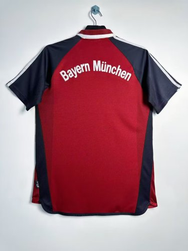 2001-2002 Bayern Home Retro Soccer Jersey