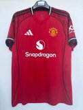 25-26 Man Utd Home Fans Soccer Jersey