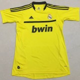 2011-2012 RMA yellow Retro Soccer Jersey