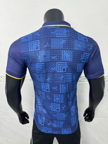 25-26 RMA Blue Special Edition Player Version Soccer Jersey