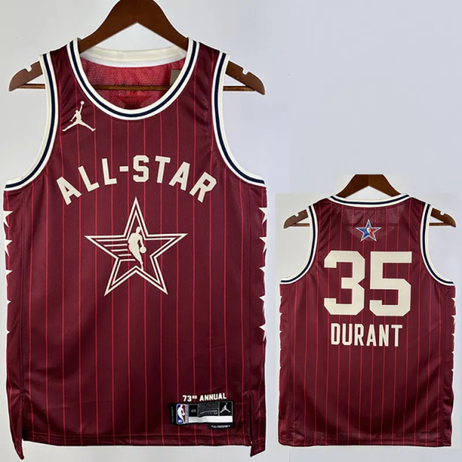 23-24 ALL-STAR DURANT #35 Red Top Quality Hot Pressing NBA Jersey