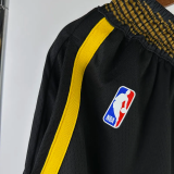 23-24 WARRIORS Black City Edition Top Quality NBA Pants